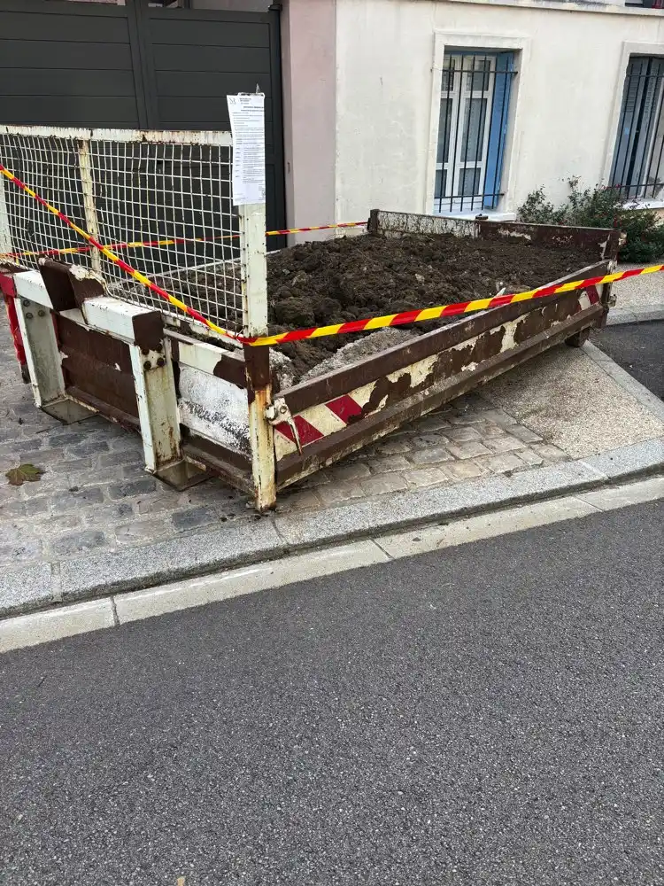 Location benne gravats et terre Noisy-le-Roi 78590